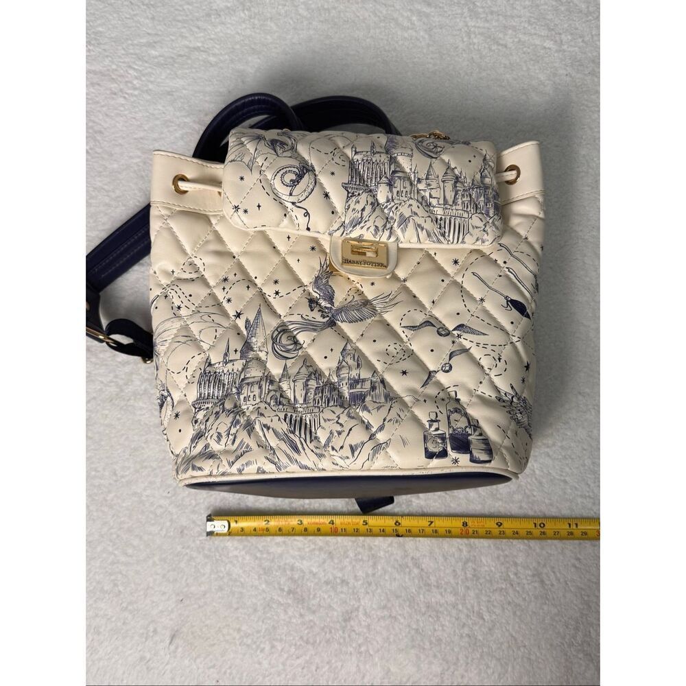Harry Potter Hogwarts Icons Map Mini Backpack - Picture 10 of 16